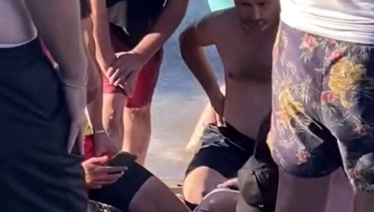 Şile’de boğulma tehlikesi geçiren küçük kızı ilk yardım personeli kurtardı