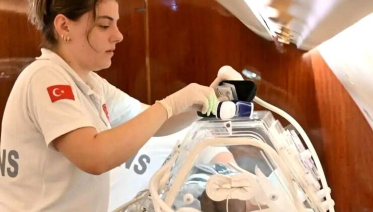 Şırnak’ta 4 aylık kalp hastası bebek ambulans uçakla İstanbul’a sevk edildi
