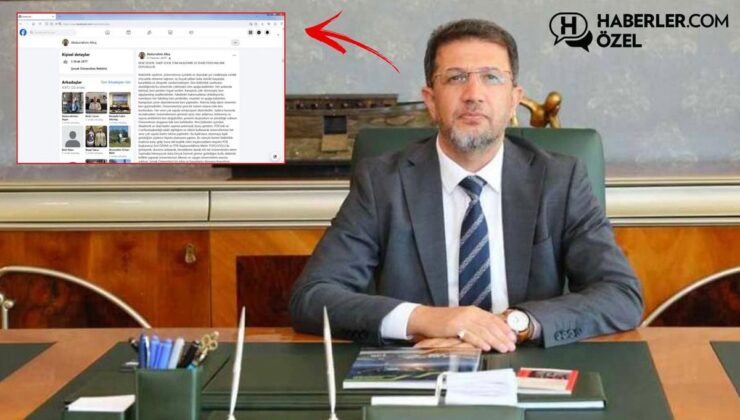 Skandal açıklama Şırnak Üniversitesi Rektörü Abdurrahim Alkış’a mı ait? Sessizliğini Haberler.com’a bozdu