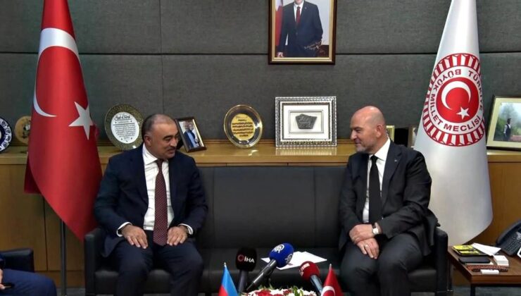 Soylu, Azerbaycan Büyükelçisi Memmedov’u Kabul Etti