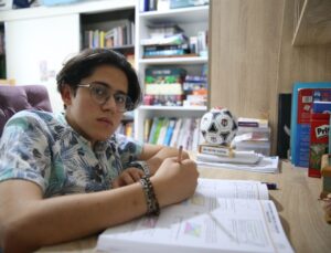 Spina bifida ve skolyoz hastası Yücehan Kermen, AYT sayısal 70’incisi oldu
