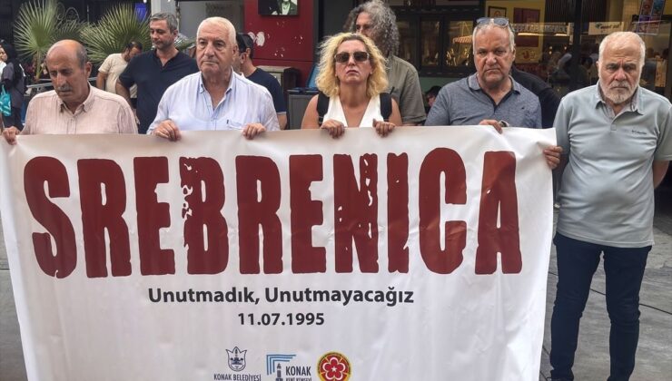 Srebrenitsa Soykırımı İzmir’de Anıldı