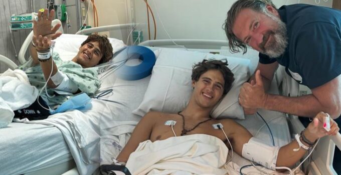 Survivor Yunanistan'da bacağını kaybetmişti! Stavros Floros hastaneden son halini paylaştı