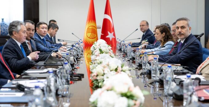Türkiye-Kırgızistan Ortak Stratejik Planlama Grubu Yedinci Toplantısı Ankara’da Başladı