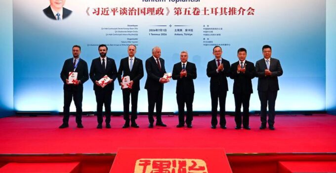 Xi Jinping: Çin’in Yönetimi" Adlı Kitabın Beşinci Cildi Ankara’da Düzenlenen Etkinlikle Tanıtıldı