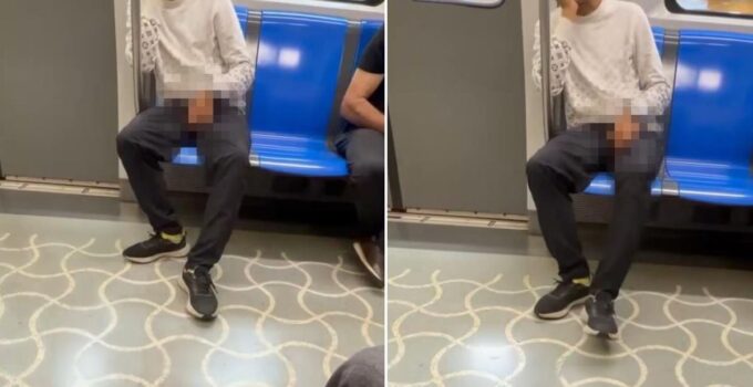 Yakalayın bu sapığı! İstanbul metrosunda mide bulandıran görüntü