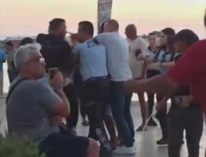 Zabıta memurunu darbeden dilenci 2 kadın tutuklandı