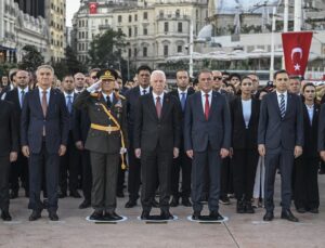 30 Ağustos Zafer Bayramı Taksim’de Törenle Kutlandı