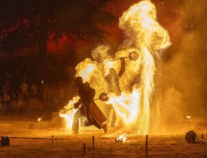 Albüm: Hırvatistan’da düzenlenen 14. Orta Çağ Festivali’nde renkli performanslar sergilendi