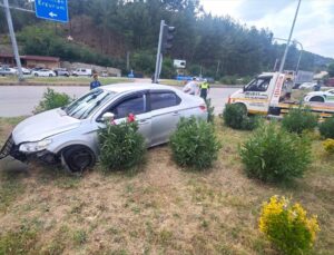 Amasya’da iki otomobilin çarpıştığı kazada 7 kişi yaralandı