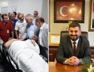 Arı kovanı bakımı yapan belediye başkanı iskeleden düşüp yaralandı