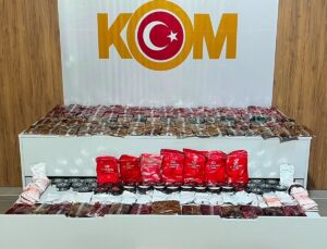 Atakum’da 179 kg kaçak nargile tütünü ele geçirildi