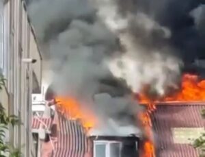 Bayrampaşa’da Çatı Yangını Kısa Sürede Söndürüldü
