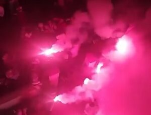 Bursa’da Kız İsteme Eğlencesinde Havai Fişek Panigi