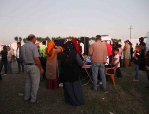 Çarşamba’da mevsimlik tarım işçilerine sağlık taraması