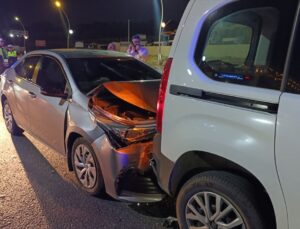 Çerkezköy’de Zincirleme Kaza: 3 Yaralı