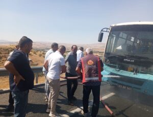 Elazığ’da Belediye Otobüsü Yangını
