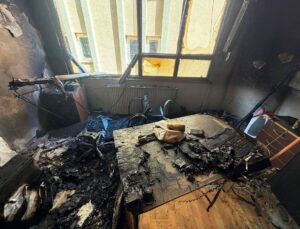 Gölhisar’da Belediye Binasında Yangın