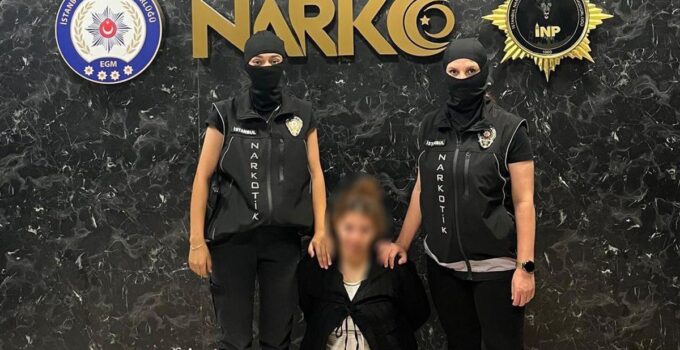 İstanbul’da Kırmızı Bültenle Aranan Uyuşturucu Kaçakçısı Kadın Yakalandı