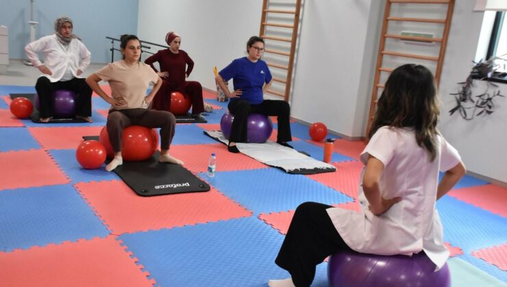 İzmir Şehir Hastanesi’nde Gebelere Özel Egzersiz Programı