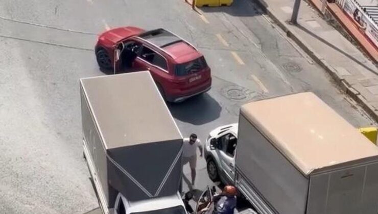 Kağıthane’de trafikte silahlı kavga; 2 sürücüye 360 bin lira ceza kesildi