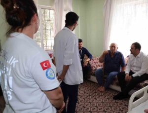 Karacasu’da Evde Sağlık Hizmetleri Yerinde Değerlendiriliyor