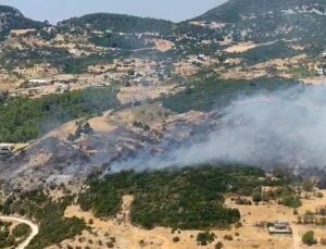 Kaş’ta Orman Yangını: Ekipler Havadan ve Karadan Müdahale Ediyor