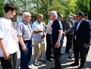 Kırklareli Valisi Vize Köylerini Ziyaret Etti