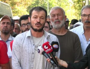 Maden işçilerinden Bakanlık önünde Erdi Kahveci anması: ‘Çalışırken ölmek istemiyoruz’