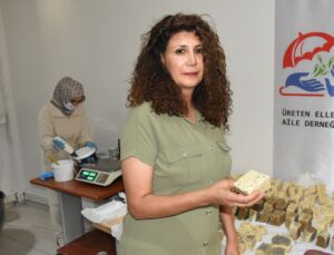 Malatyalı kadınlar atık yağları sabuna dönüştürüyor