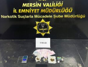 Mersin’de Uyuşturucu Operasyonunda 5 Tutuklama