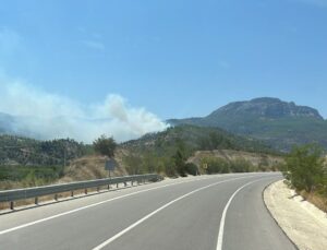 Mut’taki Orman Yangını Kontrol Altında