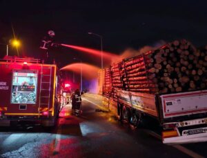 Niğde’de tırda çıkan yangın söndürüldü