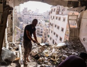 OCHA: Gazze’de yoğun hava saldırıları siviller için risk oluşturuyor