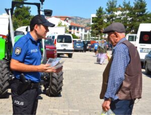 Taşova’da Telefon Dolandırıcılığına Karşı Broşürlü Uyarı
