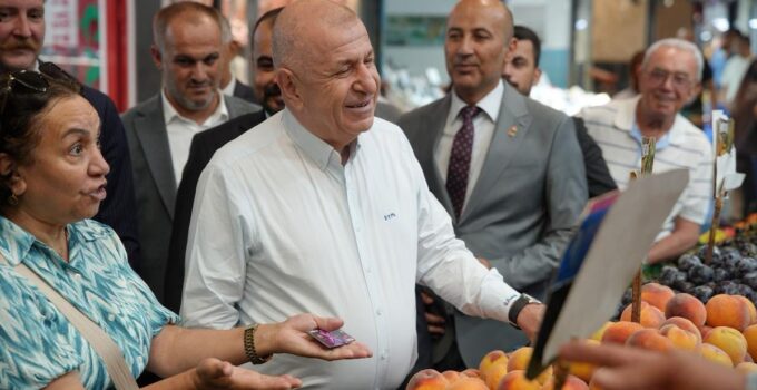 Ümit Özdağ Ankara’da Esnaf ve Vatandaşlarla Buluştu