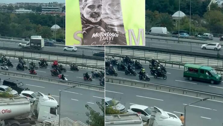 46 yaşındaki Motovlogcu Dayı Cumhur Kahriman için Florya’da cenaze namazı kılındı