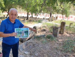 Adana Yüreğir’de tarihi Üçok mezar taşı çalındı, tarihçi Yurtsever tepki gösterdi