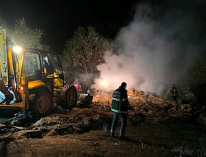 Afyonkarahisar’da besihanede çıkan yangın söndürüldü