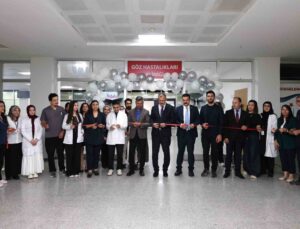 Ağrı Valisi Bozkurt, hidroterapi havuzlarını inceledi, göz kliniği açılışına katıldı