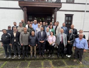 AK Parti Giresun İl Başkanı Alkan, gazetecilerle bir araya geldi