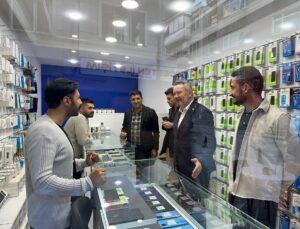 AK Parti Tekirdağ Milletvekili Özcan, Çorlu’da dernek ve esnafı ziyaret etti