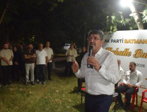 AK Partili Nasıroğlu, Batman’da silahların gömülüp yerine kalemin gelmesini istedi