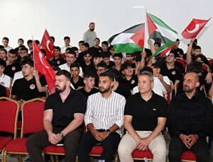 Alanya’da Gazzeli öğrencilerin eğitim mücadelesi konferansta anlatıldı