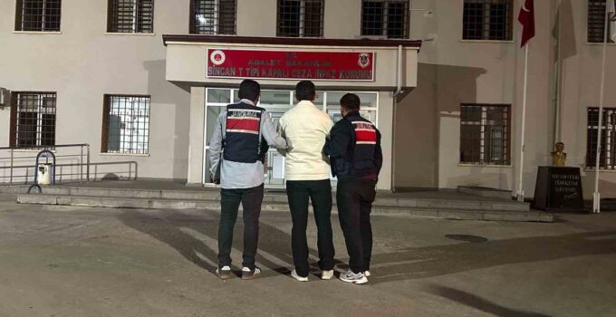 Ankara’da FETÖ’den aranan şahıs 6 yıl 3 ay hapis cezasıyla yakalanıp tutuklandı