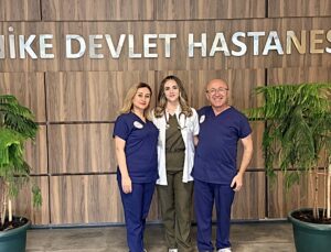 Anne ve babasının görev yaptığı hastaneye doktor olan Eylül: Küçüklüğümden beri kafama koymuştum