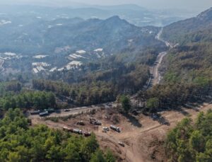 Antalya Kumluca’daki orman yangın tamamen kontrol altında