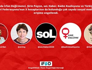 Aralarında gazetecilerin ve kadın derneklerinin de olduğu sosyal medya hesaplarına erişim engeli getirildi