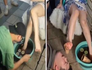 ‘Ayak suyunu’ içmek için kuyruğa girdiler! Bardağı 364 liradan kapış kapış gitti