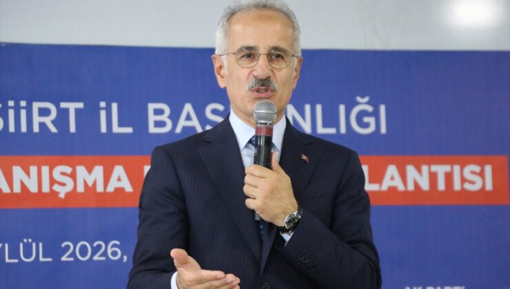 Bakan Uraloğlu AK Parti Siirt İl Danışma Meclisi Toplantısı’nda konuştu: